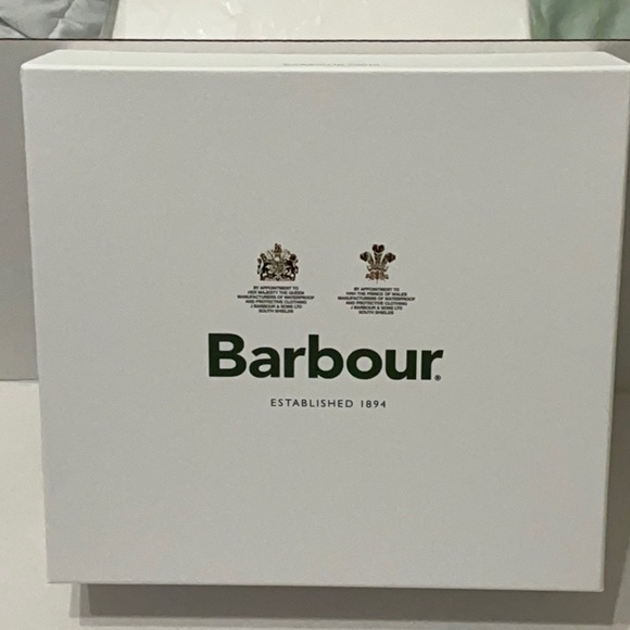 NEW BARBOUR‎ Knitted ribbed NAVY MENS SCARF & BEANIE HAT SET IN GIFT BOX - Picture 7 of 7